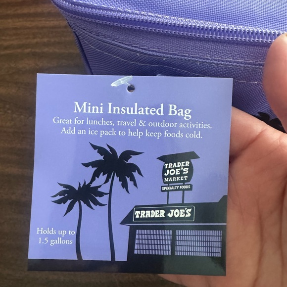 TRADER JOE’S MINI INSULATED COOLER BAG - Set of 2 - NWT - Picture 5 of 5